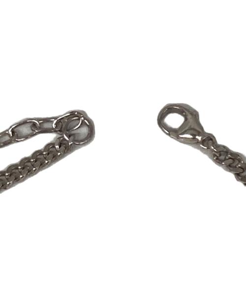 Christian Dior（クリスチャン ディオール）Christian Dior (クリスチャン ディオール) cd icon チェーンリンク ネックレス シルバーの古着・服飾アイテム