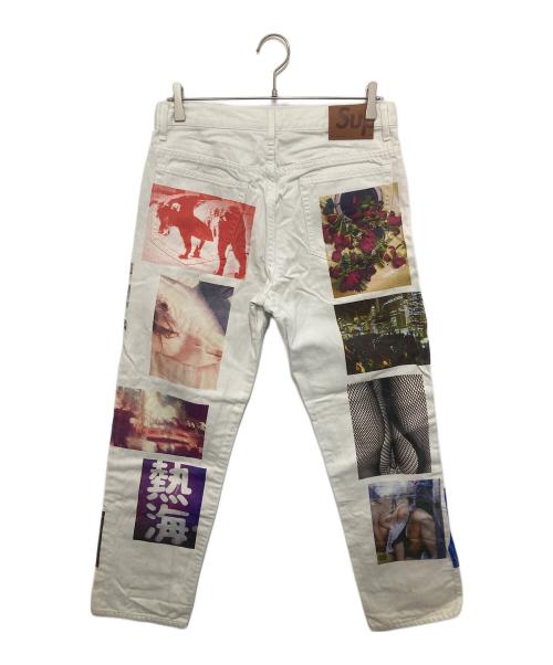 SUPREME（シュプリーム）Supreme (シュプリーム) Daido Moriyama Regular Jean ホワイト サイズ:30の古着・服飾アイテム