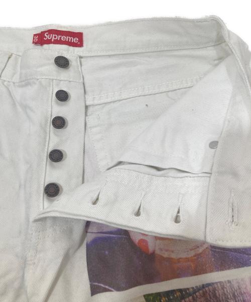 SUPREME（シュプリーム）Supreme (シュプリーム) Daido Moriyama Regular Jean ホワイト サイズ:30の古着・服飾アイテム
