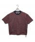 DAIWA PIER39（ダイワ ピア39）の古着「TECH DRAWSTRING MULTI BORDER S/S TEE」｜レッド