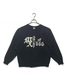 SAINT MICHAEL（セントマイケル）の古着「クルーネックスウェット」｜ブラック