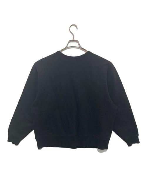SAINT MICHAEL（セントマイケル）SAINT MICHAEL (セントマイケル) クルーネックスウェット ブラック サイズ:Lの古着・服飾アイテム