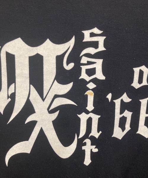 SAINT MICHAEL（セントマイケル）SAINT MICHAEL (セントマイケル) クルーネックスウェット ブラック サイズ:Lの古着・服飾アイテム