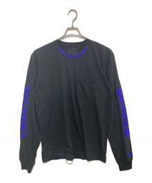 CHROME HEARTS（クロムハーツ）の古着「ネックロゴロングスリーブカットソー」｜ブラック