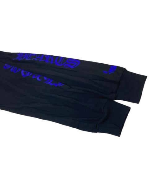 CHROME HEARTS（クロムハーツ）CHROME HEARTS (クロムハーツ) ネックロゴロングスリーブカットソー ブラック サイズ:Lの古着・服飾アイテム