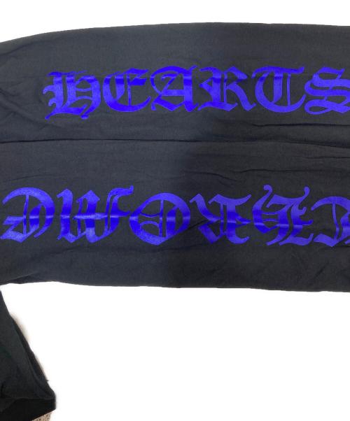 CHROME HEARTS（クロムハーツ）CHROME HEARTS (クロムハーツ) ネックロゴロングスリーブカットソー ブラック サイズ:Lの古着・服飾アイテム