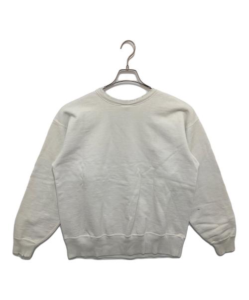 SAINT MICHAEL（セントマイケル）SAINT MICHAEL (セントマイケル) BJ CREW NECK SWEAT/YOUNG/WHITE ホワイト サイズ:Mの古着・服飾アイテム