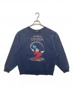 SAINT MICHAELセントマイケル）の古着「DNF CREW N SWEAT」｜ネイビー