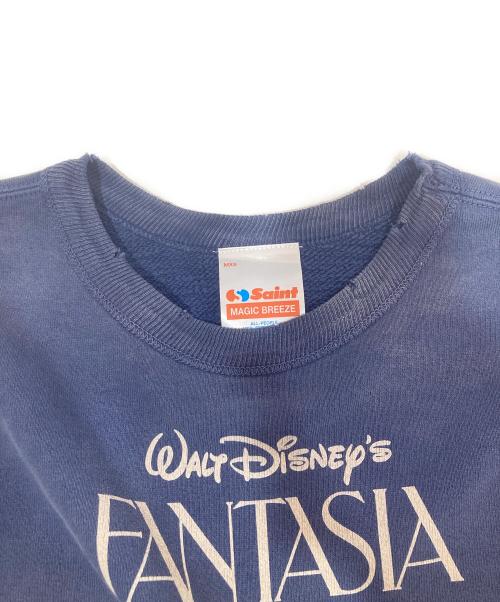 SAINT MICHAEL（セントマイケル）SAINT MICHAEL (セントマイケル) DNF CREW N SWEAT ネイビー サイズ:Mの古着・服飾アイテム