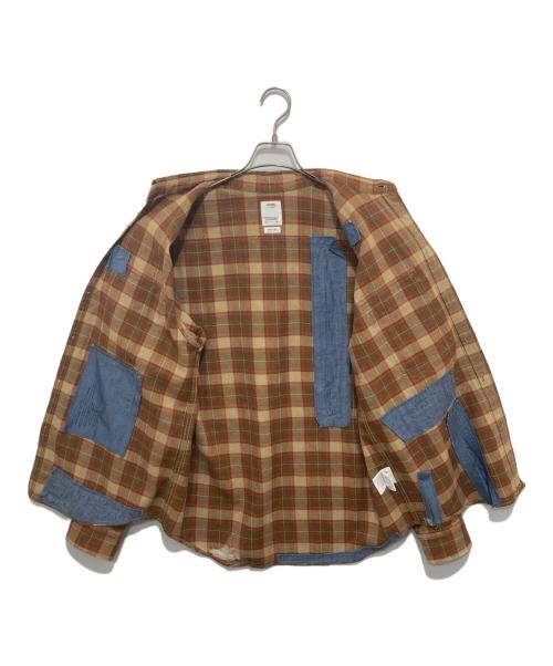 VISVIM（ビズビム）VISVIM (ビズビム) クラッシュ ランバー チェック シャツ ブラウン サイズ:2の古着・服飾アイテム