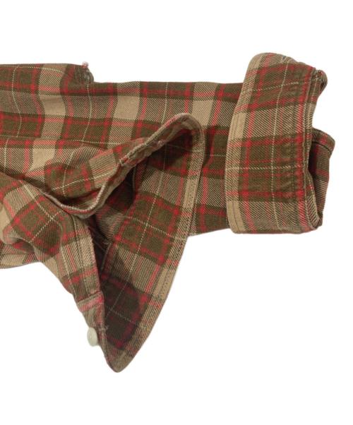 VISVIM（ビズビム）VISVIM (ビズビム) クラッシュ ランバー チェック シャツ ブラウン サイズ:2の古着・服飾アイテム