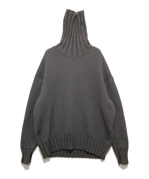 OUAT(オーユーエーティー)（オーユーエーティー）OUAT(オーユーエーティー) (オーユーエーティー) ハイネックニット グレーの古着・服飾アイテム