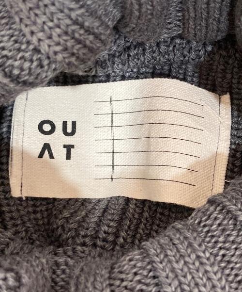 OUAT(オーユーエーティー)（オーユーエーティー）OUAT(オーユーエーティー) (オーユーエーティー) ハイネックニット グレーの古着・服飾アイテム