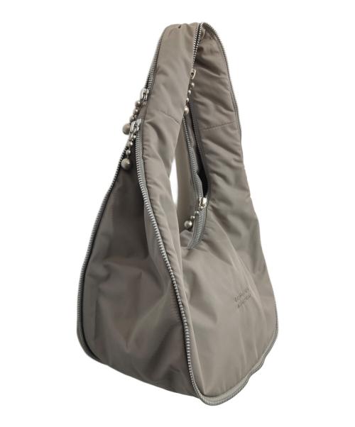 beautiful people（ビューティフルピープル）beautiful people (ビューティフルピープル) mobius bag in nylon twill S グレーの古着・服飾アイテム
