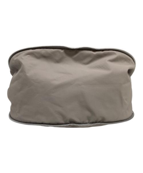 beautiful people（ビューティフルピープル）beautiful people (ビューティフルピープル) mobius bag in nylon twill S グレーの古着・服飾アイテム