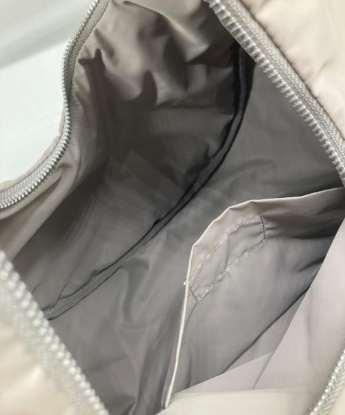 beautiful people（ビューティフルピープル）beautiful people (ビューティフルピープル) mobius bag in nylon twill S グレーの古着・服飾アイテム