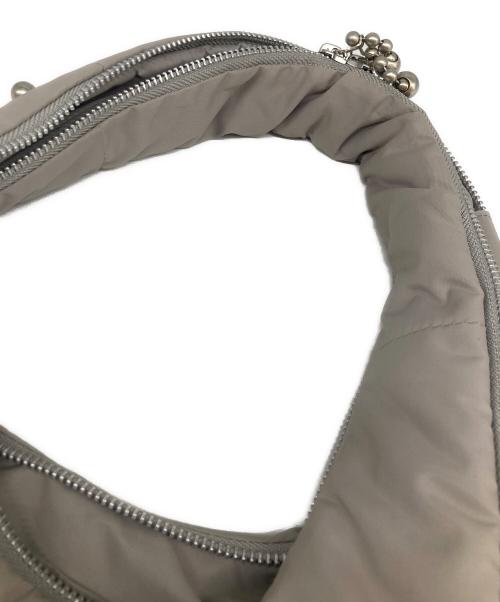 beautiful people（ビューティフルピープル）beautiful people (ビューティフルピープル) mobius bag in nylon twill S グレーの古着・服飾アイテム