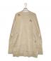 MM6 Maison Margiela (エムエムシックスメゾンマルジェラ) V NECK Damage Kint Sweater ベージュ サイズ:S：20000円
