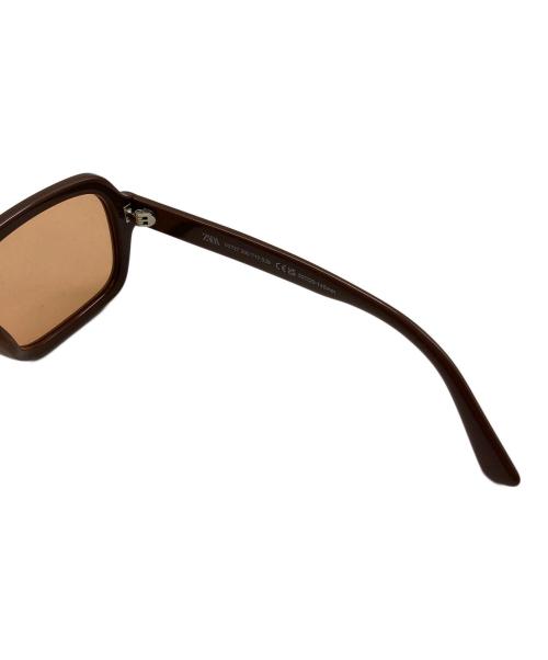 ZARA（ザラ）ZARA (ザラ) Harry Lambert (ハリー・ランバート) サングラス ブラウン サイズ:52☐20-145mmの古着・服飾アイテム