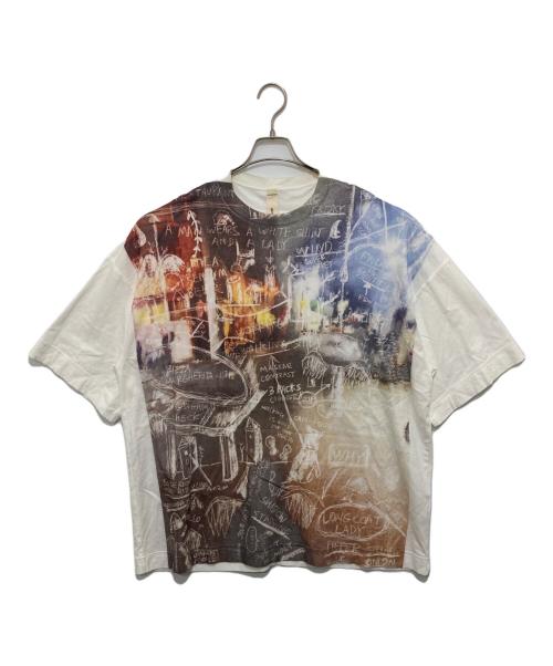 SHINYA KOZUKA（シンヤコズカ）SHINYA KOZUKA (シンヤコズカ) MINDSCAPE ホワイト サイズ:Lの古着・服飾アイテム