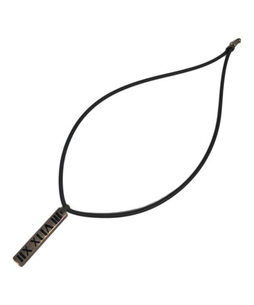 TIFFANY & Co.（ティファニー）TIFFANY & Co. (ティファニー) アトラスラバーネックレス ブラックの古着・服飾アイテム