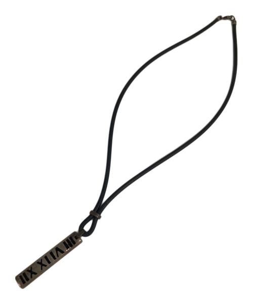 TIFFANY & Co.（ティファニー）TIFFANY & Co. (ティファニー) アトラスラバーネックレス ブラックの古着・服飾アイテム