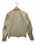HELMUT LANG (ヘルムートラング) レザージャケット ベージュ サイズ:48：30000円