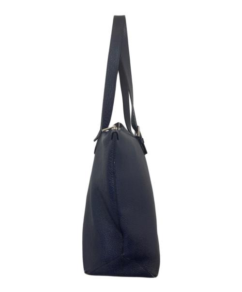 BALLY（バリー）BALLY (バリー) レザートートバッグ ネイビーの古着・服飾アイテム