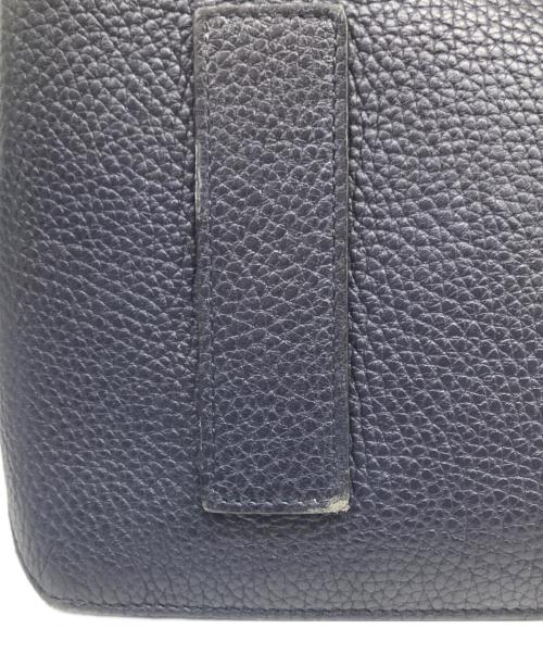 BALLY（バリー）BALLY (バリー) レザートートバッグ ネイビーの古着・服飾アイテム