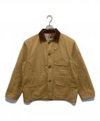 MOUNTAIN RESEARCH×BAMBOO SHOOTSマウンテンリサーチ×バンブーシュート）の古着「コラボ ハンティングジャケット」｜ベージュ