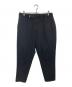 Graphpaper（グラフペーパー）の古着「SELVAGE WOOL COOK PANTS」｜ブラック