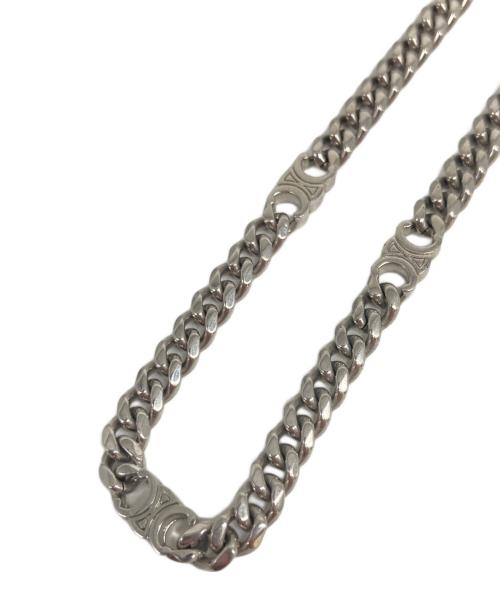 CELINE（セリーヌ）CELINE (セリーヌ) トリオンフ グルメット ネックレス シルバーの古着・服飾アイテム