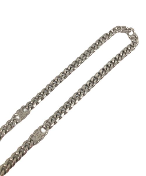 CELINE（セリーヌ）CELINE (セリーヌ) トリオンフ グルメット ネックレス シルバーの古着・服飾アイテム