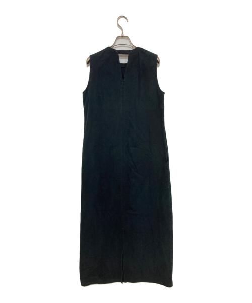 Ron Herman（ロンハーマン）Ron Herman (ロンハーマン) Garment Dye OPガーメントダイノースリーブワンピース ブラック サイズ:Sの古着・服飾アイテム