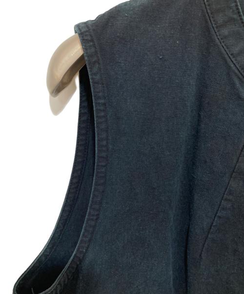 Ron Herman（ロンハーマン）Ron Herman (ロンハーマン) Garment Dye OPガーメントダイノースリーブワンピース ブラック サイズ:Sの古着・服飾アイテム