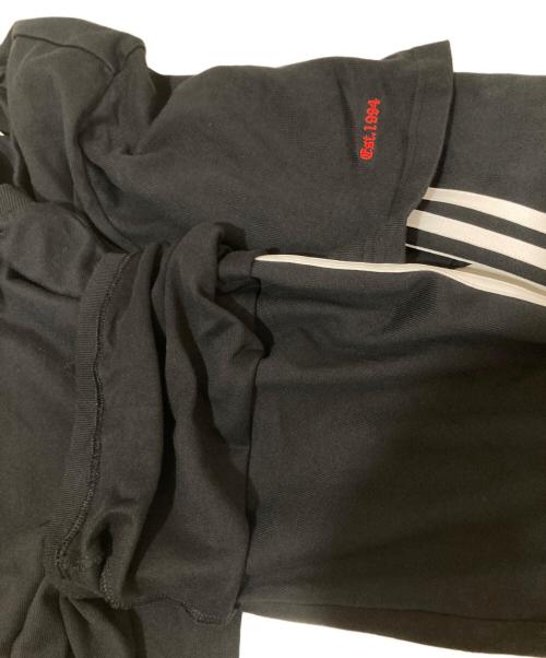 adidas（アディダス）adidas (アディダス) KORN (コーン) アルバムフォト レイヤード ロンT ブラック サイズ:XLの古着・服飾アイテム