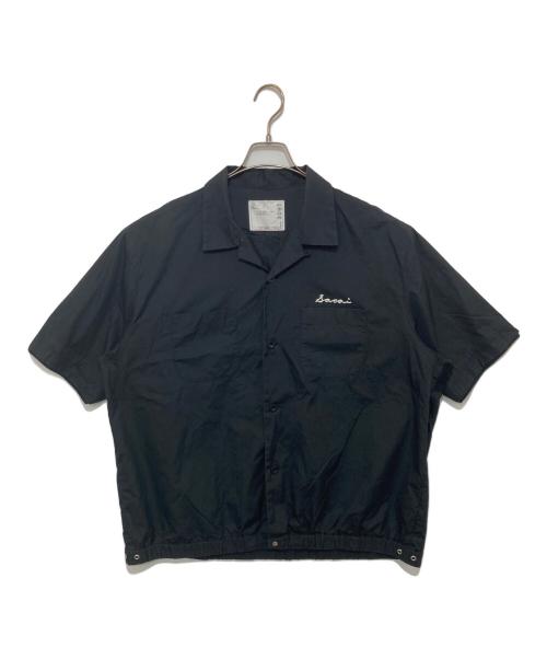 sacai（サカイ）sacai (サカイ) THOMAS MASON (トーマスメイソン) Cotton Polin Shirt ブラック サイズ:4の古着・服飾アイテム