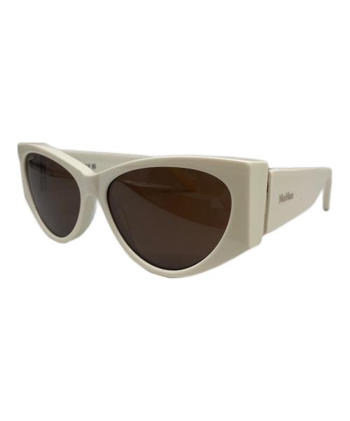 MaxMara（マックスマーラ）MaxMara (マックスマーラ) サングラス ホワイト サイズ:58□15の古着・服飾アイテム