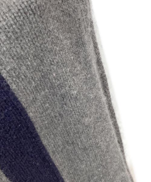 HERMES（エルメス）HERMES (エルメス) カシミヤスヌード グレーの古着・服飾アイテム