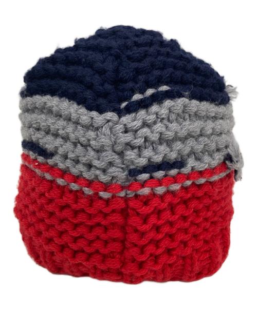 PRADA（プラダ）PRADA (プラダ) 17AW ニット帽　UMD363 レッドの古着・服飾アイテム