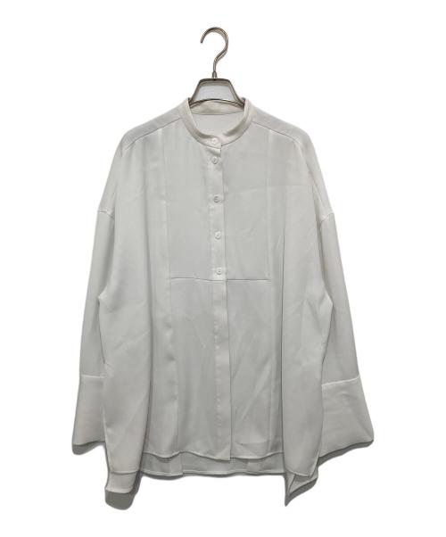 ENFOLD（エンフォルド）ENFOLD (エンフォルド) SLIT SHIRT BLOUSE ホワイト サイズ:38の古着・服飾アイテム