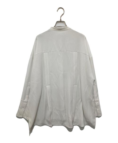 ENFOLD（エンフォルド）ENFOLD (エンフォルド) SLIT SHIRT BLOUSE ホワイト サイズ:38の古着・服飾アイテム