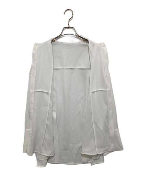 ENFOLD（エンフォルド）ENFOLD (エンフォルド) SLIT SHIRT BLOUSE ホワイト サイズ:38の古着・服飾アイテム