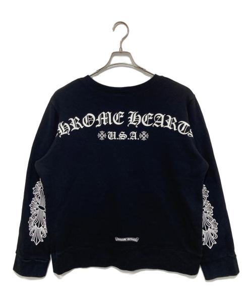CHROME HEARTS（クロムハーツ）CHROME HEARTS (クロムハーツ) Arch Scroll L/S 2212-304-0455 ブラック サイズ:XLの古着・服飾アイテム