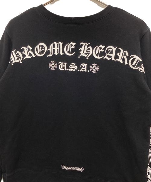 CHROME HEARTS（クロムハーツ）CHROME HEARTS (クロムハーツ) Arch Scroll L/S 2212-304-0455 ブラック サイズ:XLの古着・服飾アイテム