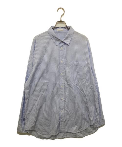 ATON（エイトン）ATON (エイトン) GIZA BROAD WASHED SHIRT ブルー サイズ:06の古着・服飾アイテム