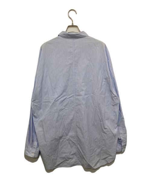 ATON（エイトン）ATON (エイトン) GIZA BROAD WASHED SHIRT ブルー サイズ:06の古着・服飾アイテム