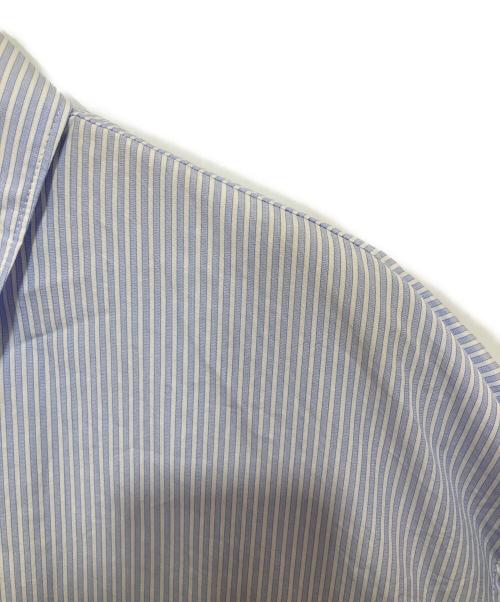 ATON（エイトン）ATON (エイトン) GIZA BROAD WASHED SHIRT ブルー サイズ:06の古着・服飾アイテム