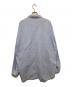 ATON (エイトン) GIZA BROAD WASHED SHIRT ブルー サイズ:06：19000円