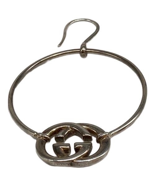 GUCCI（グッチ）GUCCI (グッチ) インターロッキングG フープイヤリング シルバーの古着・服飾アイテム